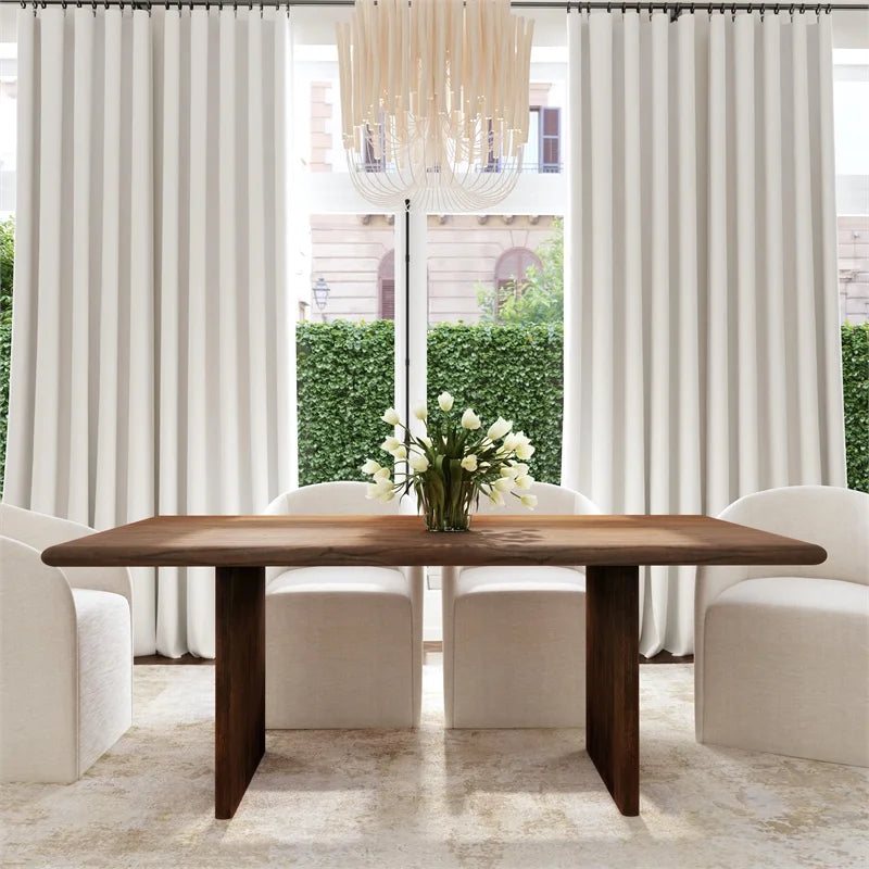 Wood Dining Table in Brown S314273
