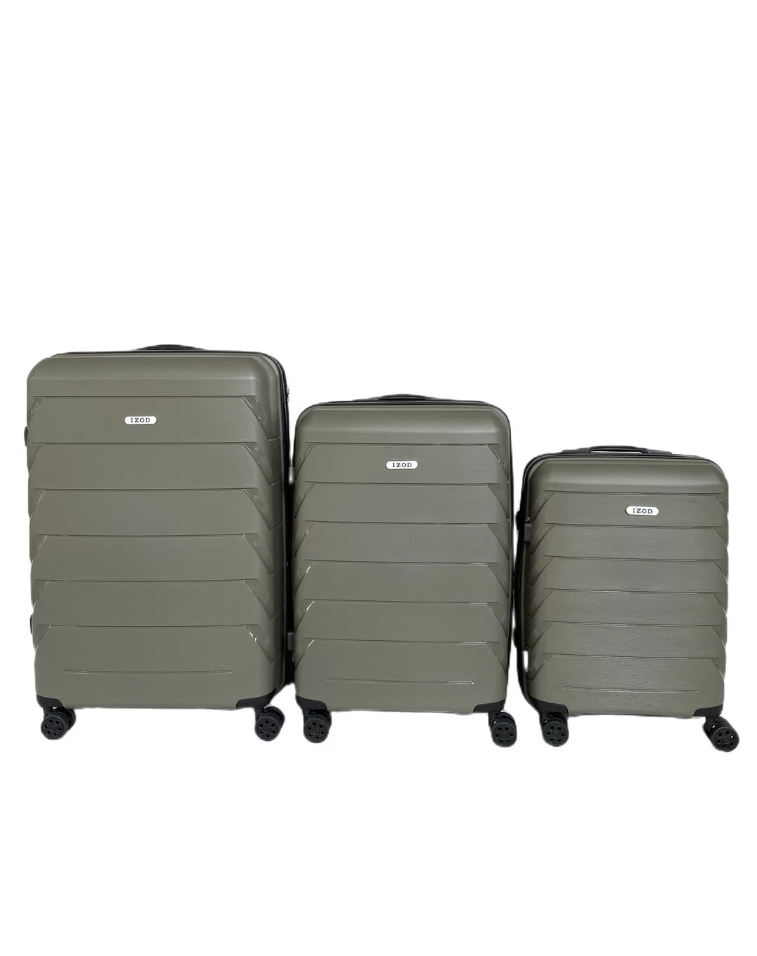 Sage 3 Piece Expandable Hard shell Luggage Set A440