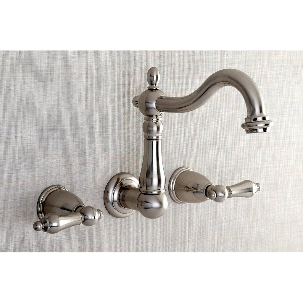Oil Rubbed Bronze Wall Mount Bathroom Faucet R42103