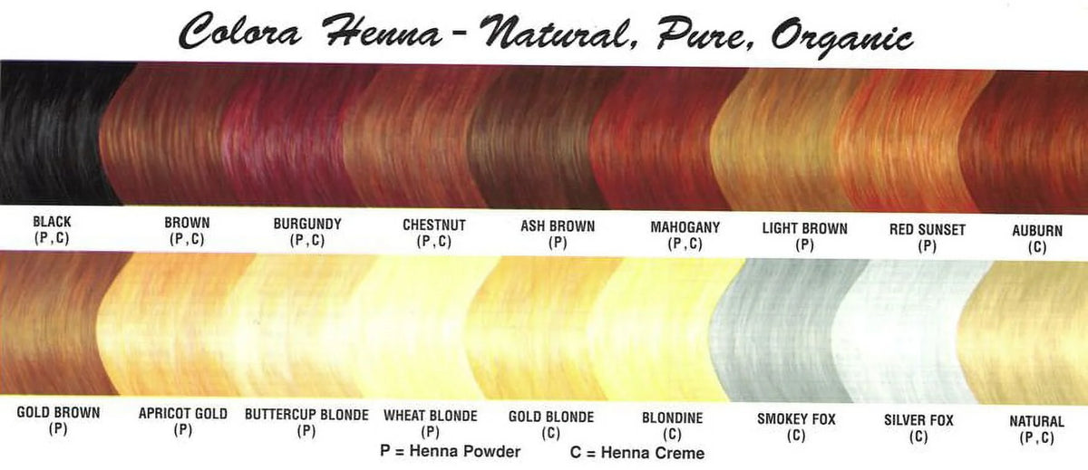 Light Brown Henna Powder Hair Color 2 Oz D33806