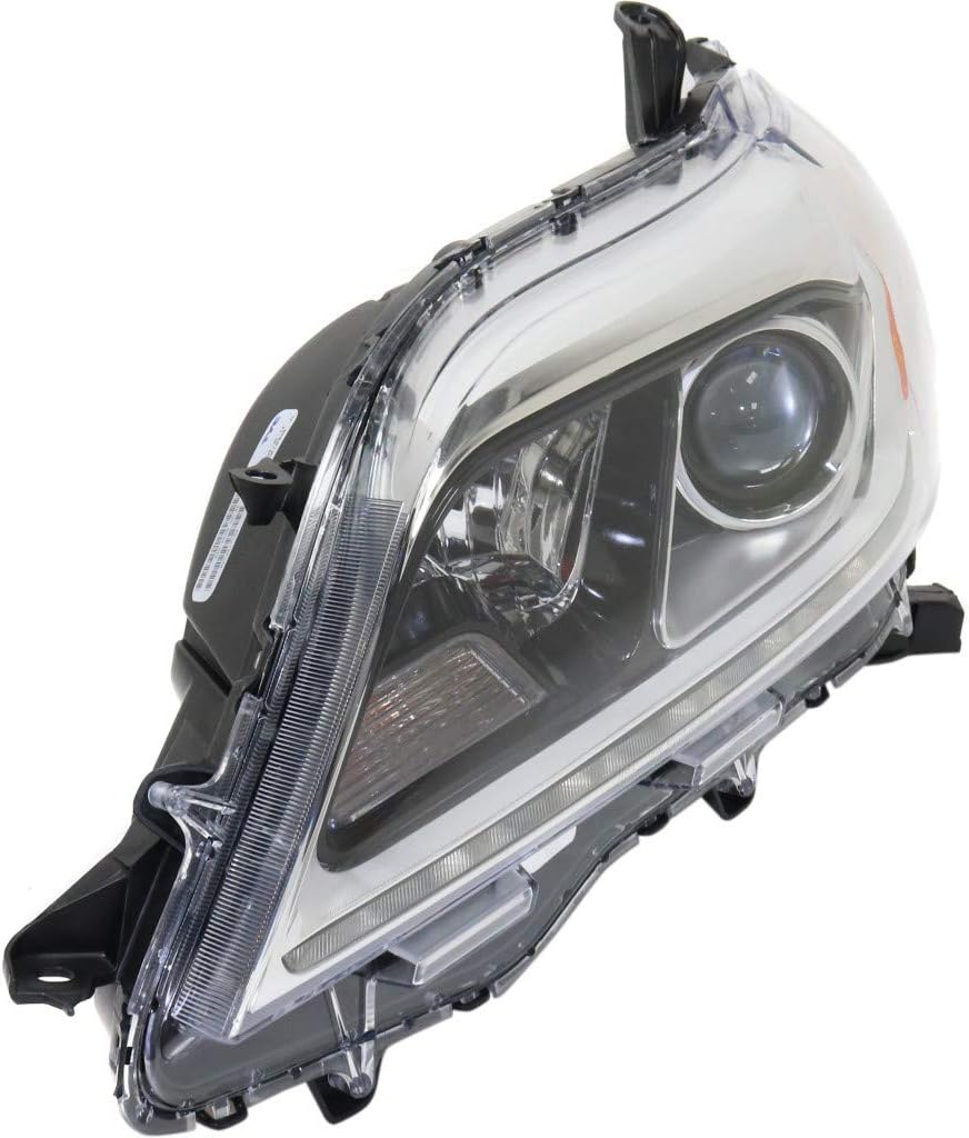 Driver Side Headlight Assembly with LED DRL N52076