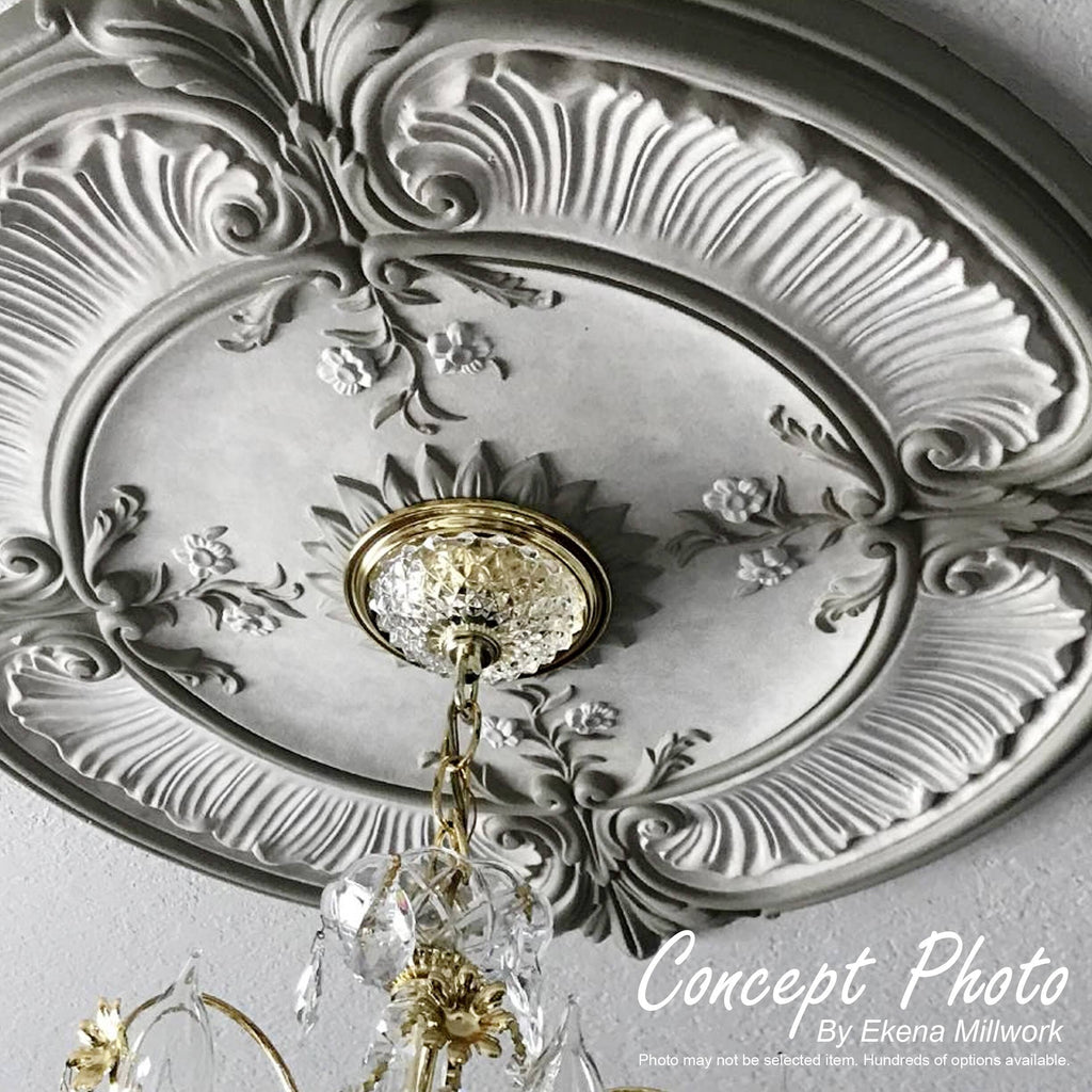 Hand-Painted Ceiling Medallion J644224