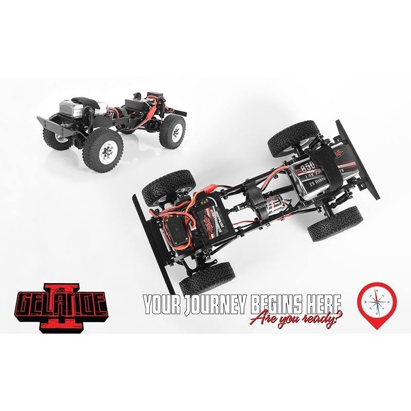 1/18 Gelande II RTR w/D90 Body Set (Blue) H682295