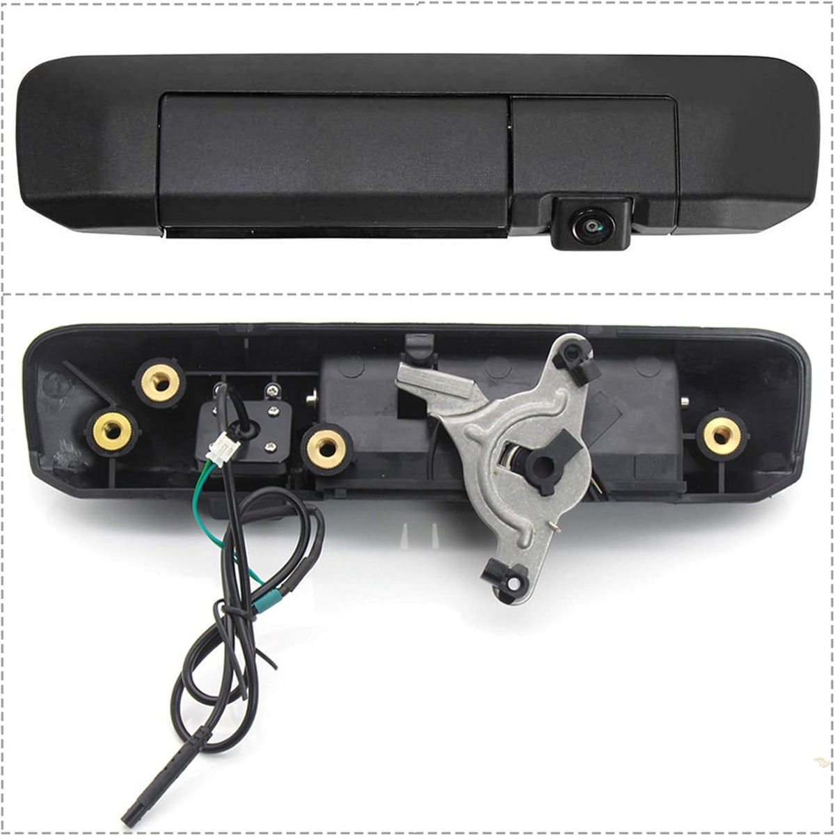 Tailgate Handle Backup Reverse Camera with 4.3" LCD Mirror Monitor Y419497