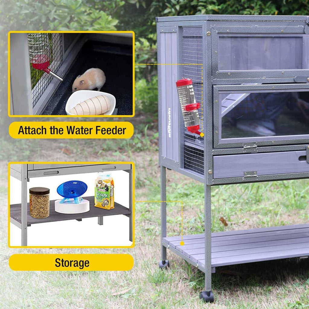Hamster Cage with Metal Frame Pull Out Tray X7290