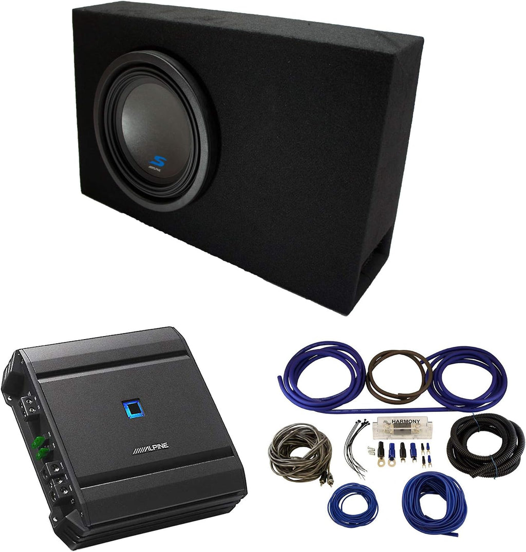 10 Sub Box Enclosure Package Car Audio Subwoofer G658889