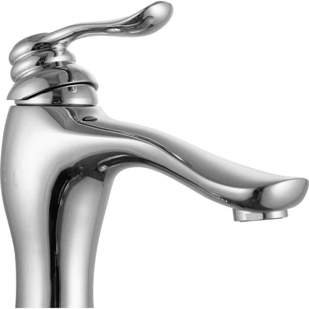 Brushed Nickel Single Hole Single Handle Bathroom Faucet Z713