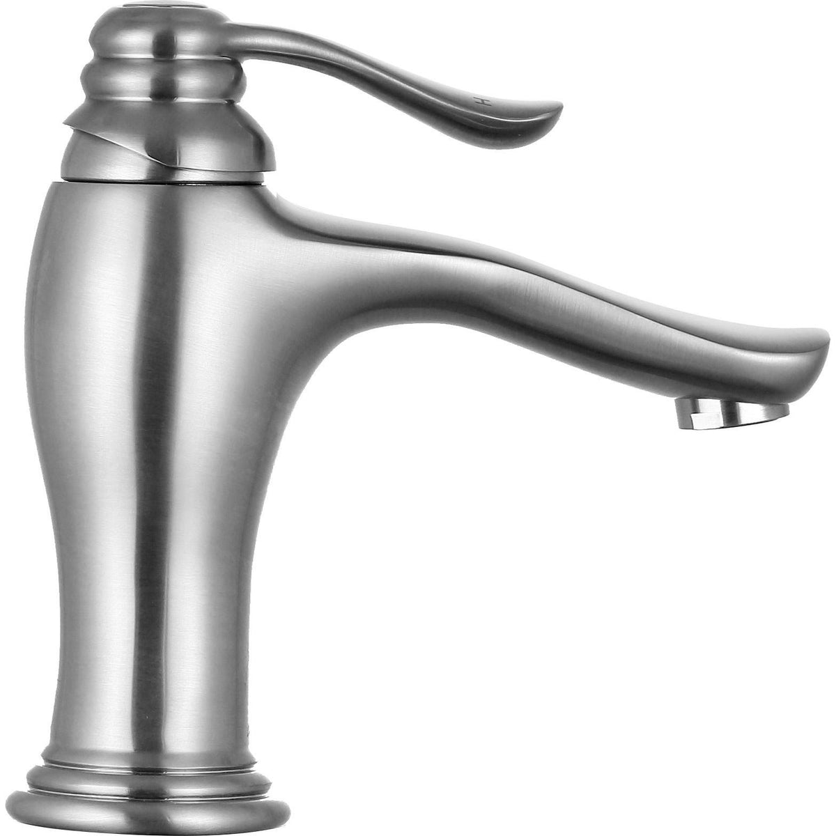Brushed Nickel Single Hole Single Handle Bathroom Faucet Z713