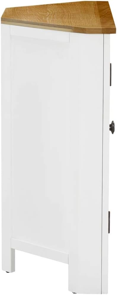 Corner Cabinet Solid Oak Wood Z8793