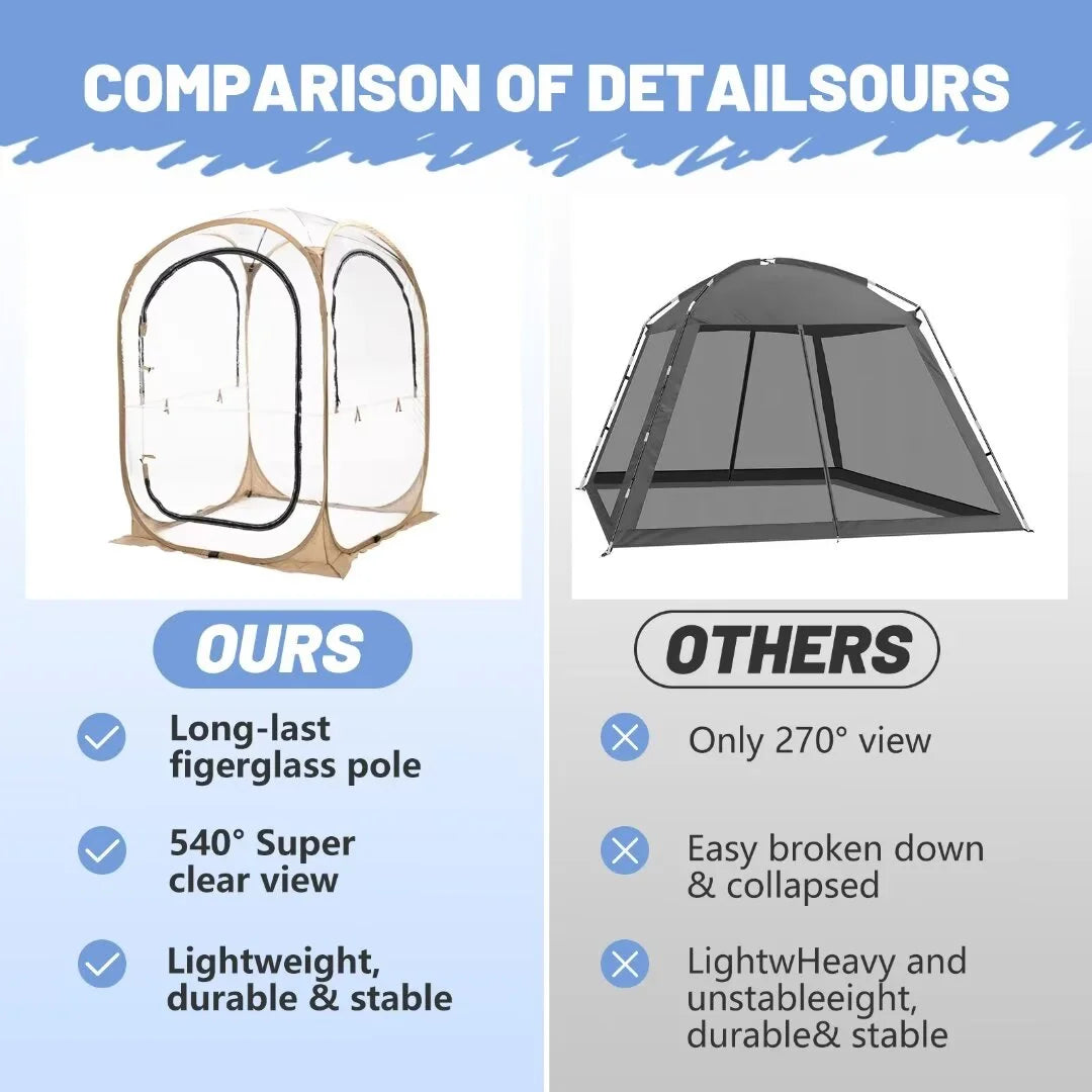 Pop Up Tent Up to 3 People Z46331
