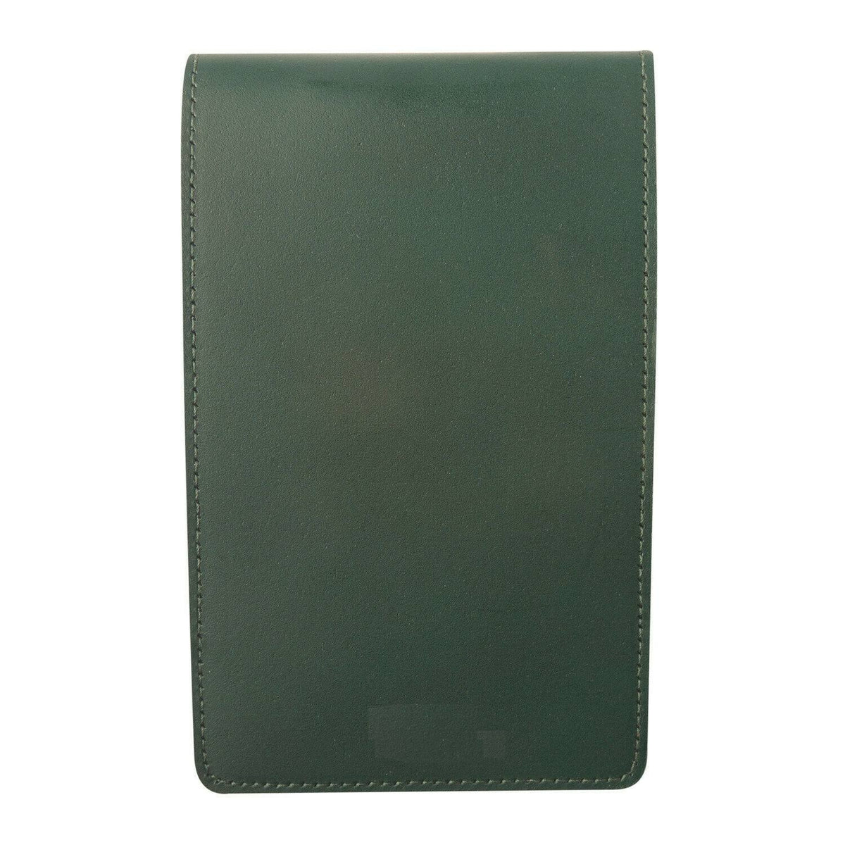 Green Leather Golf Scorecard Cover C5594