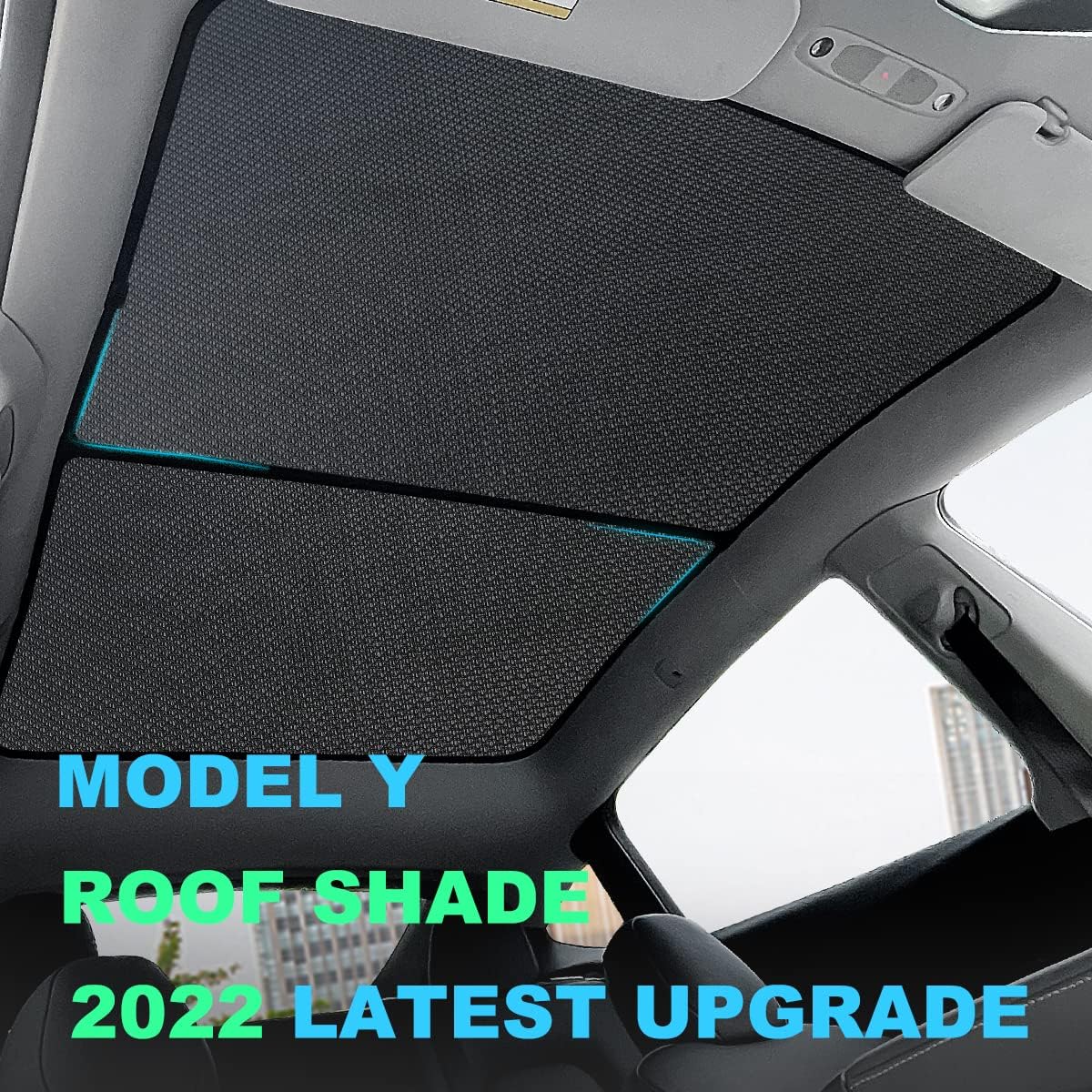Tesla Model Y Sunshade Roof Sunroof Shade Pack of 2 V626662