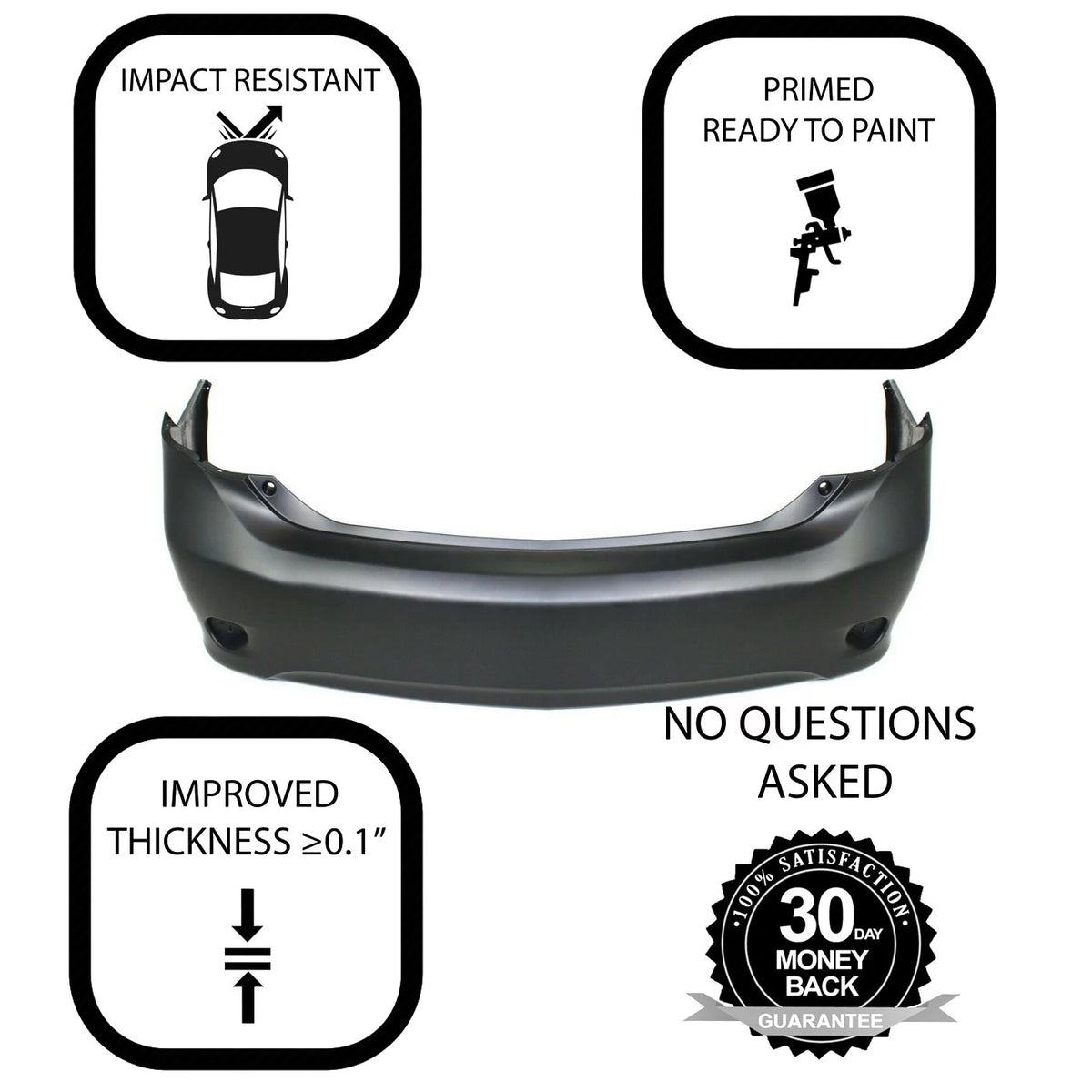 Rear Bumper Cover D36224
