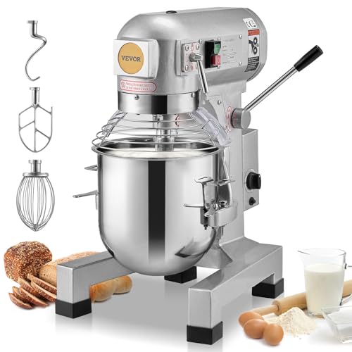 10Qt Commercial Stand Mixer with Stainless Steel Bowl V92444