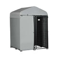 4 x 4 x 6 ft. Outdoor Dog Kennel with Waterproof Canopy T550