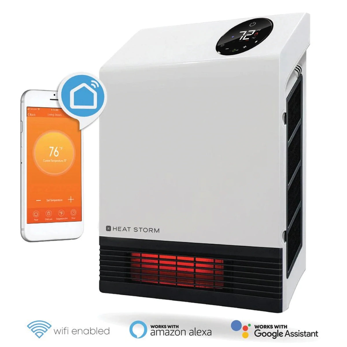 1000 Watt Wall Mount Infrared Heater Q223