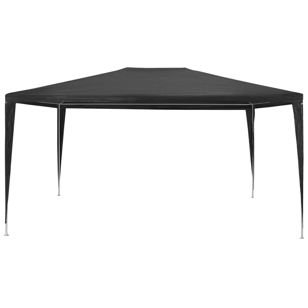 Party Tent PE Anthracite 9'10"x13'1" M6146
