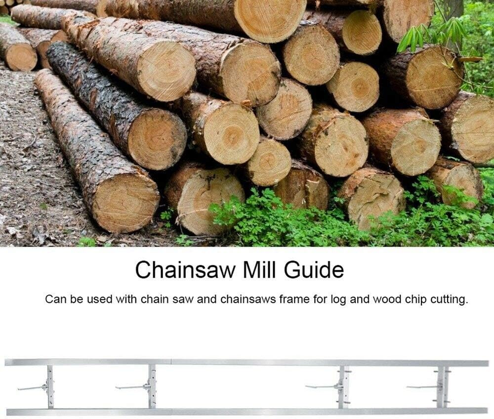 9-Ft Rail Mill Guide System with 3 Crossbar Kits K990