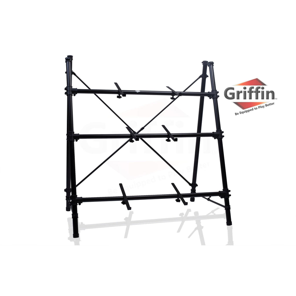 Triple Keyboard Stand 3 Tier A-Frame Holder R994