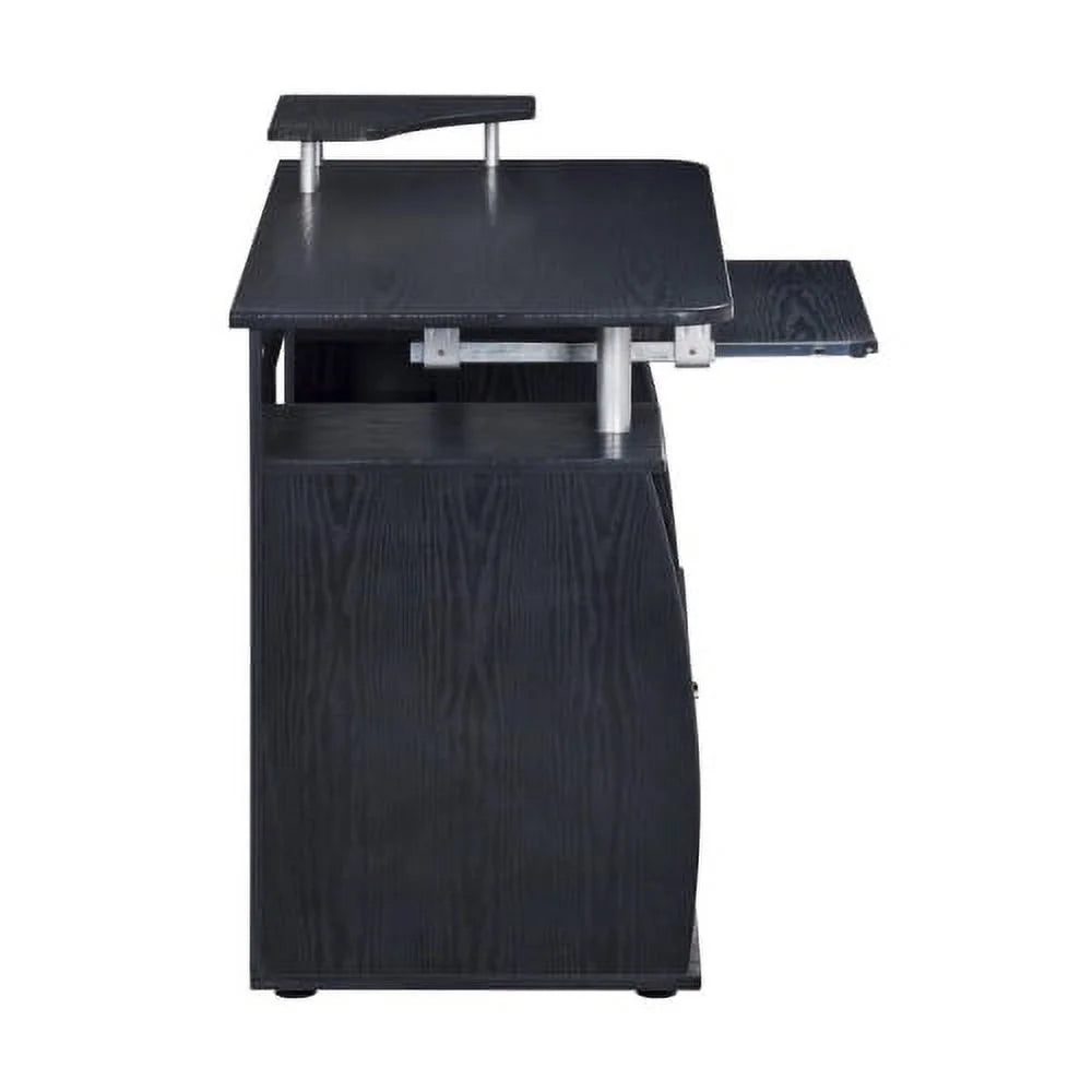 Espresso Computer Workstation Desk With Storage Y9951