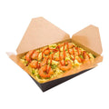 Black 49 oz Take Out Container (Case of 200) T250