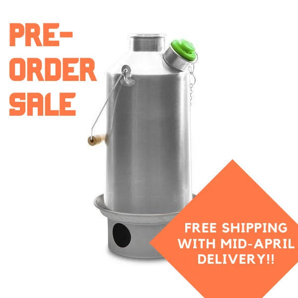 Large Stainless Steel Kelly Kettle D4667