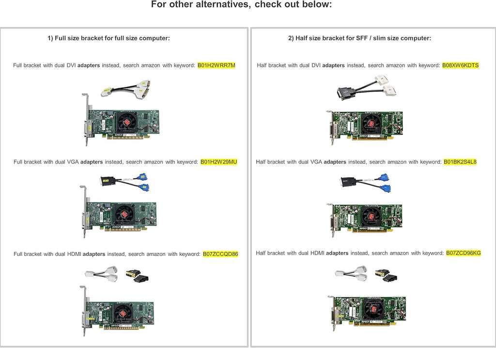 AMD Radeon HD 7350 512MB Graphics Card Dual VGA S937