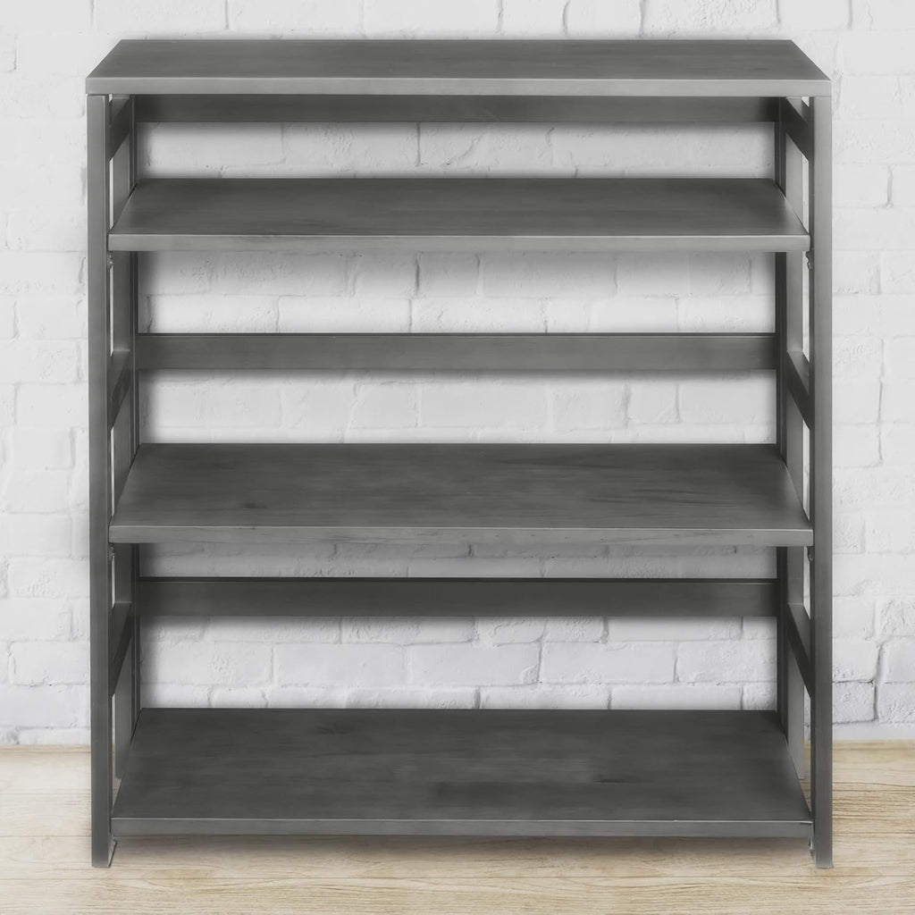White Folding Bookcase P118624