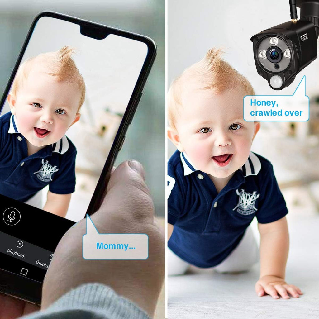 8CH 5MP Wireless Security Camera System with 2TB HDD and 8PCS 3MP Outdoor Bullet Cameras K9185