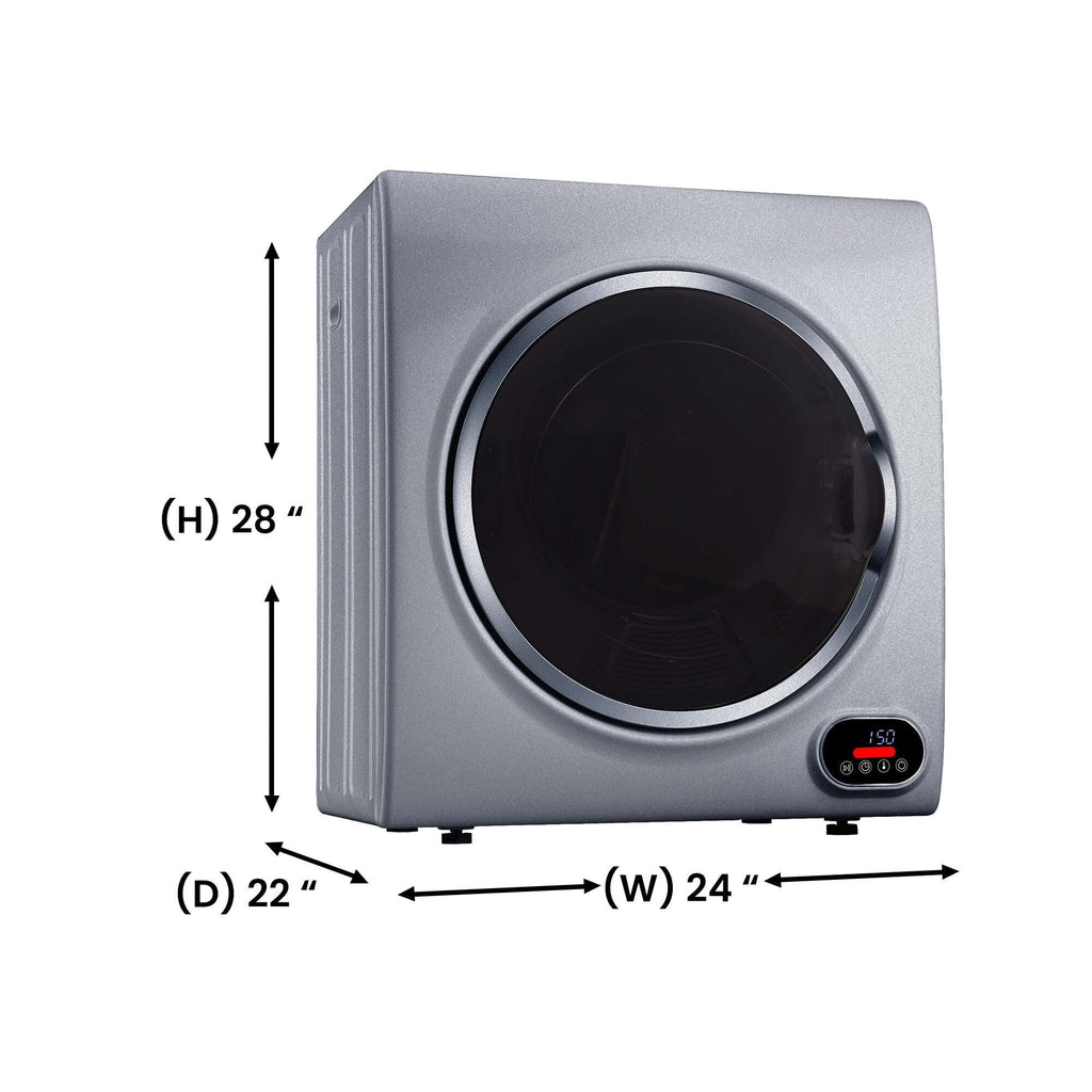 Silver Compact Short Dryer Z5649