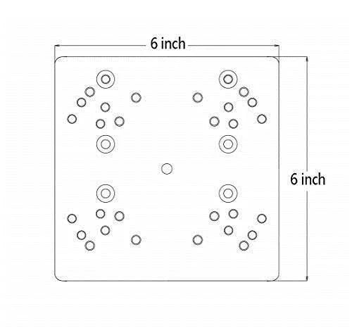 Universal Aluminum Downrigger Bracket L817204
