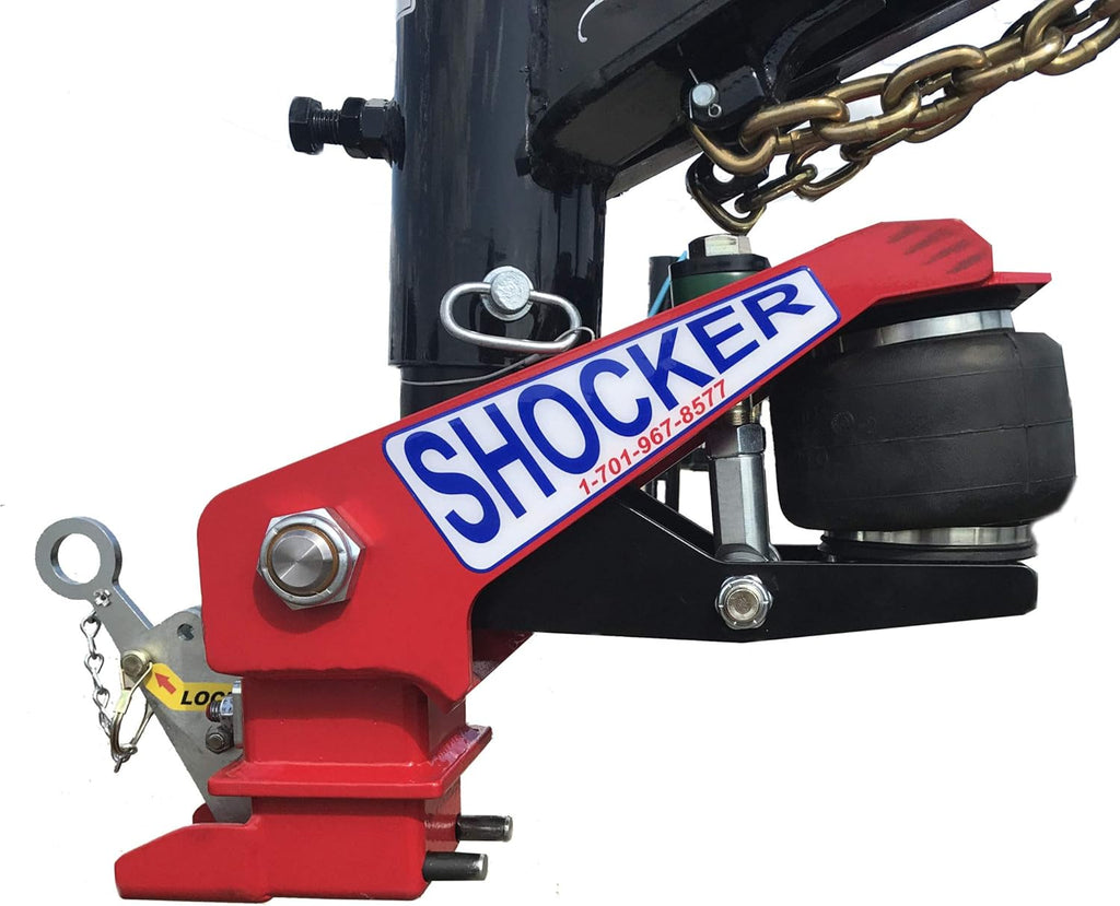 Round 4" Straight Pin 30K SL Gooseneck Air Hitch & Coupler Z8471