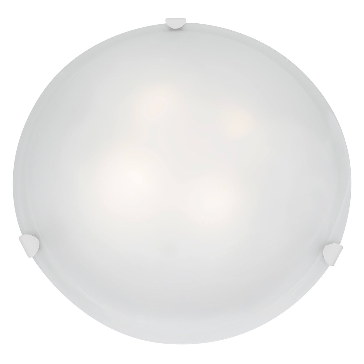 Four Light Flush Mount White O5855