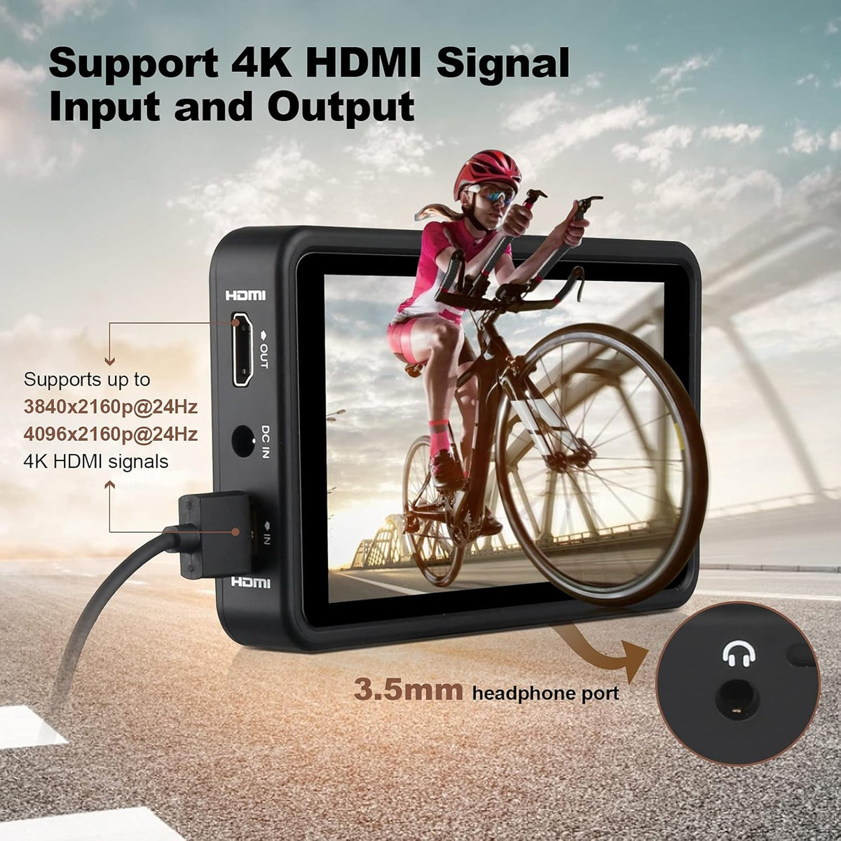 5.5 inch Touch Screen Camera Monitor O56985