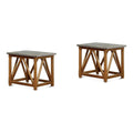 Set of 2 Industrial End Table R63137