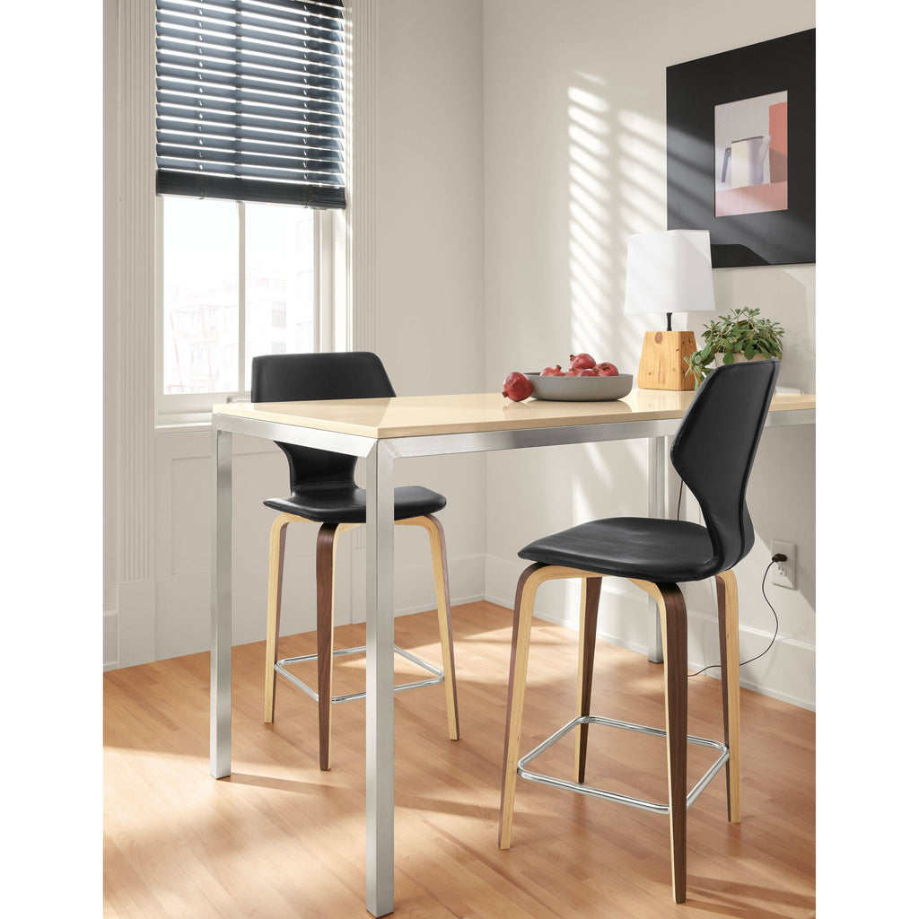 Modern Parsons Counter Table in Grey T96828