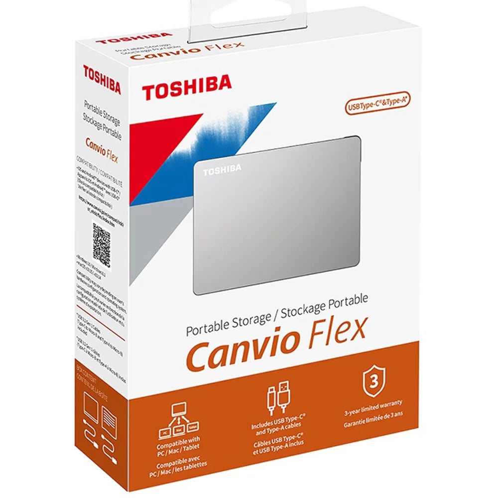 Portable External Hard Drive 4TB Silver Z621