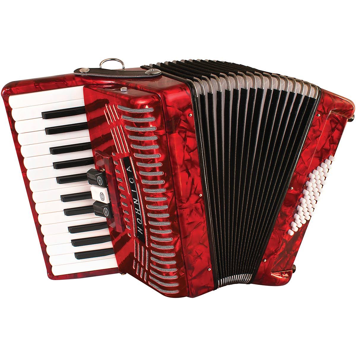 Red 48-BASS Accordion B758417