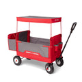 Red 3-in-1 All-Terrain EZ Fold Wagon with Canopy E72654