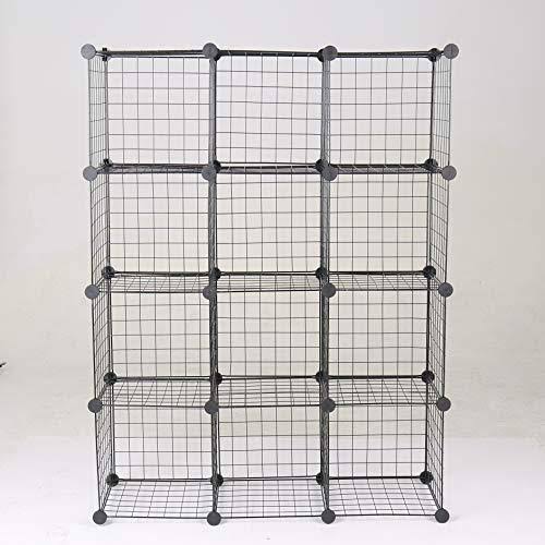 12 Cube Wire Storage Organizer J14029