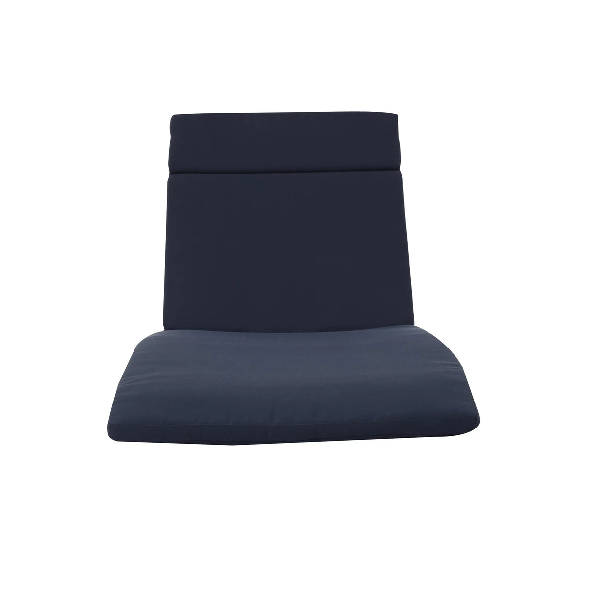 Navy Blue Outdoor Chaise Lounge Cushion V839937
