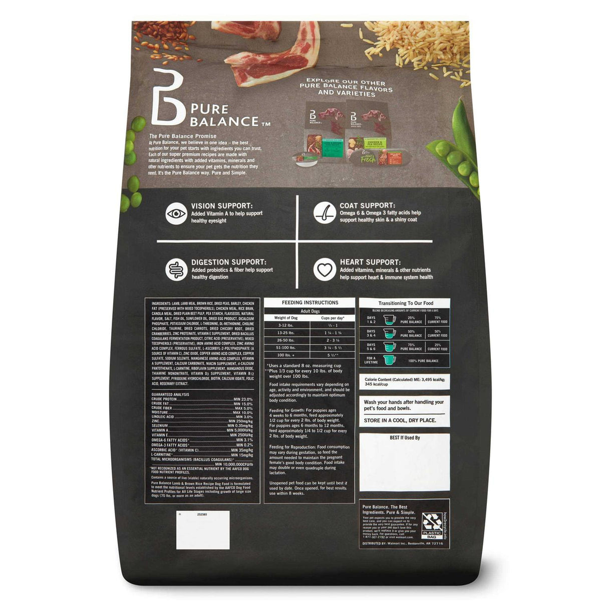 Lamb & Brown Rice Recipe Dry Dog Food E123