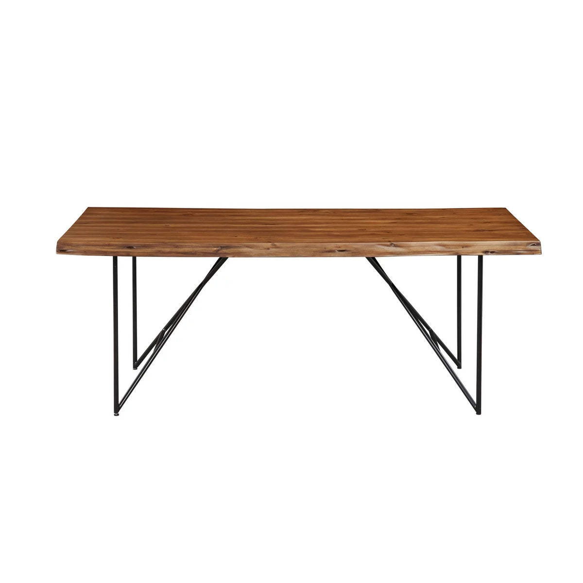 Light Walnut Solid Wood Dining Table V285313