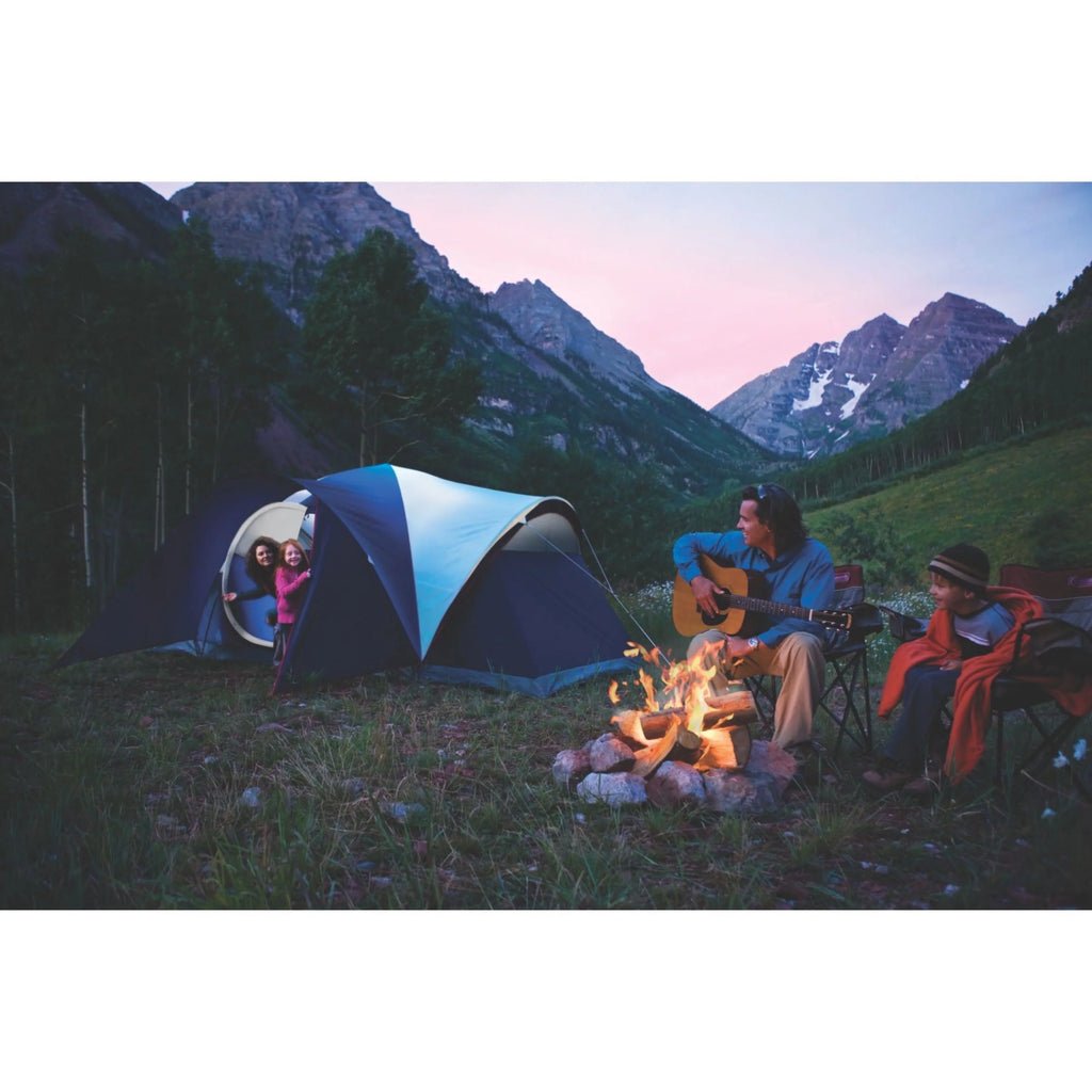 8-Person Cabin Camping Tent with LED Lighting W641251