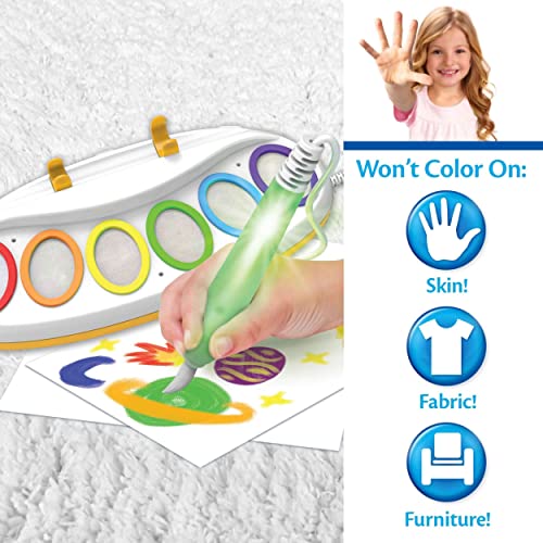 Color Wonder Magic Light Brush Mess Free Painting Station E8007
