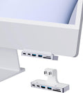 USB C Clamp Hub Docking Station with HDMI, USB C 3.1, USB 3.0 Ports and SD Card Reader B8306