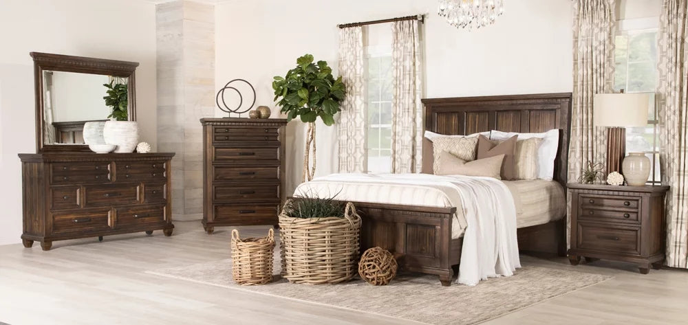 King Wood Bed N9426