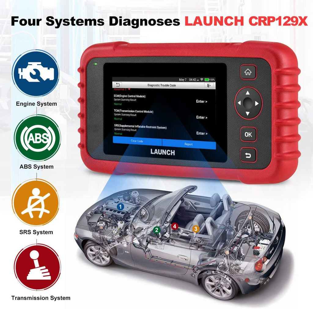 OBD2 Scanner with 8 Reset Functions C5637