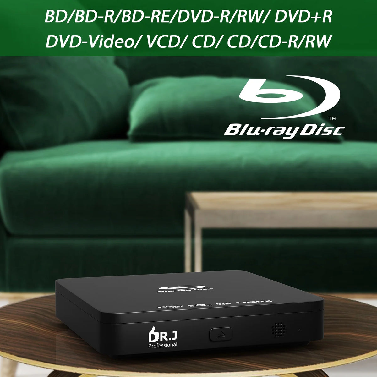 Mini 1080P Blu Ray DVD Player with HDMI G570898