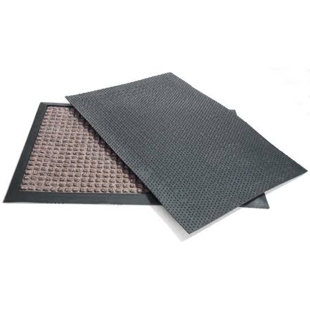 Tan Rubber Backed Carpet Mat T154
